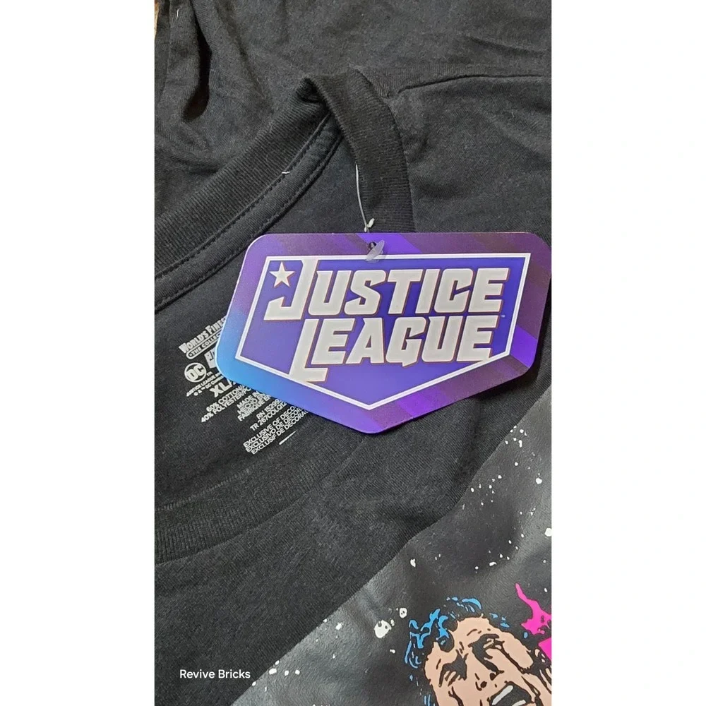 Worlds Finest JUSTICE LEAGUE Box DEATH OF SUPERGIRL Long Sleeve T-Shit Sz XL NEW - Picture 13 of 13